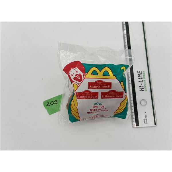 McDonald’s Lion King Kovu Plush – 1998
