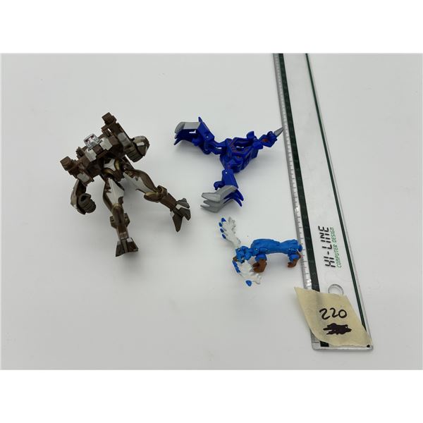 Bakugan & Transforming Toy Lot (3)