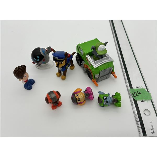 Children’s Toy Vehicle Lot (7) – Includes Paw Patrol
