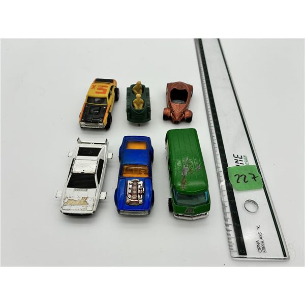 Hot Wheels / Matchbox Diecast Lot (6) – Vintage