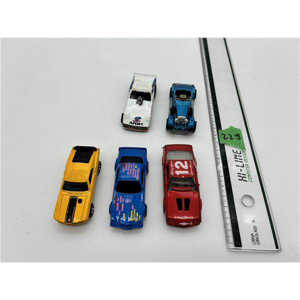 Hot Wheels / Matchbox Diecast Lot (5) – Vintage