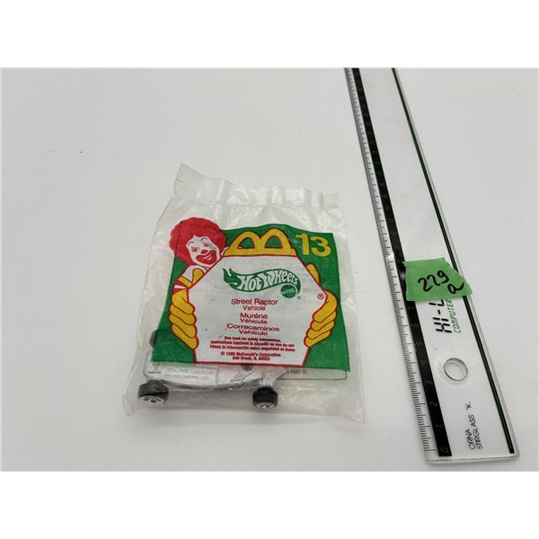 McDonald’s Hot Wheels Street Raptor – Sealed (1999)