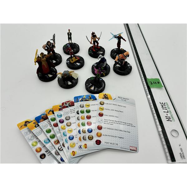 Heroclix Marvel Super Heroes Lot (10)