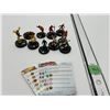 Image 1 : Lot of 10 Heroclix Marvel Super Heroes figures & Cards collectibles