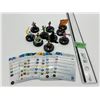 Image 1 : Lot of 10 Heroclix Marvel Super Heroes figures & Cards collectibles (Inc. Swift, Impulse, Doctor)