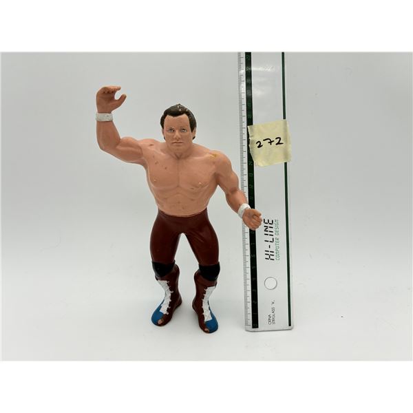 Vintage 1980s Dynamite Kid WWF LJN Titan Sport 8 inch wrestler figure, British Bulldogs collectible 