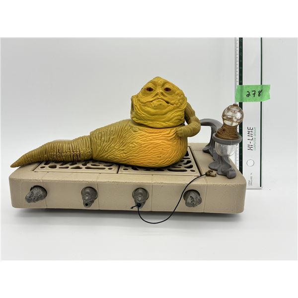Vintage 1983 Star Wars Jabba the Hutt Throne. Near complete but missing one arm