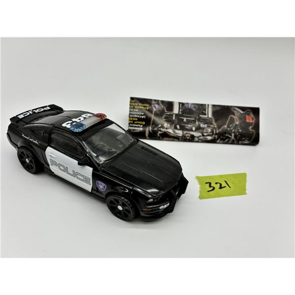 Transformers Barricade Police Car Figure