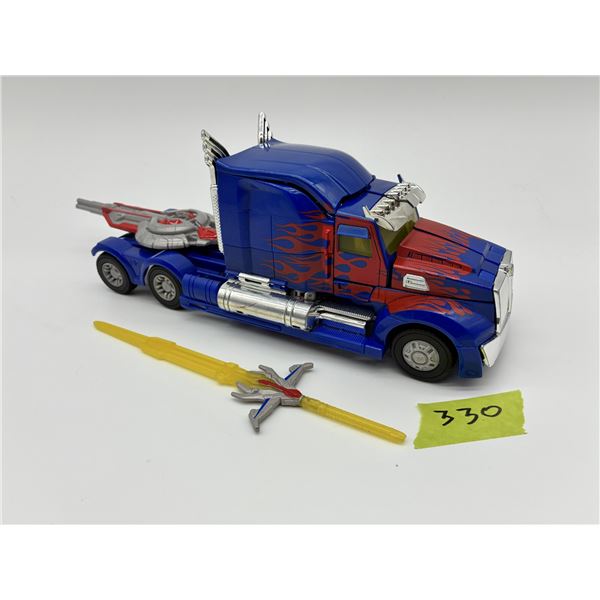 Transformers Optimus Prime Leader Class (2014, Complete)