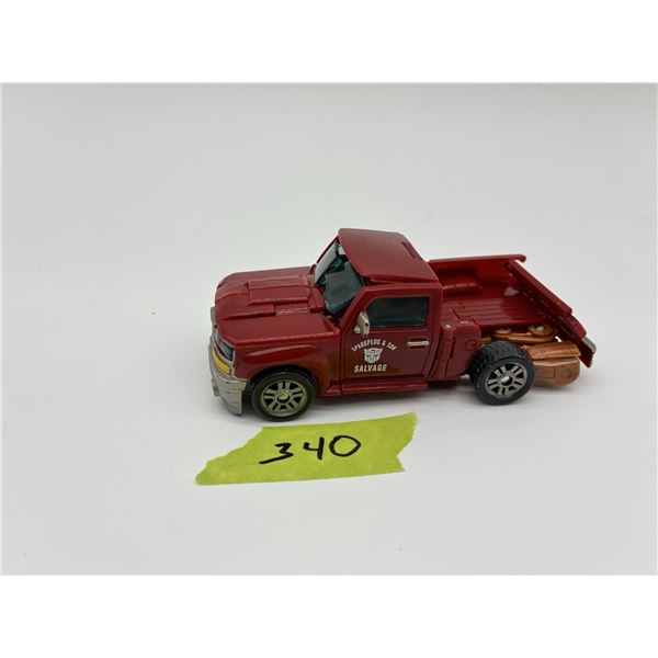 Transformers Red Tow Truck / Salvage Figure
