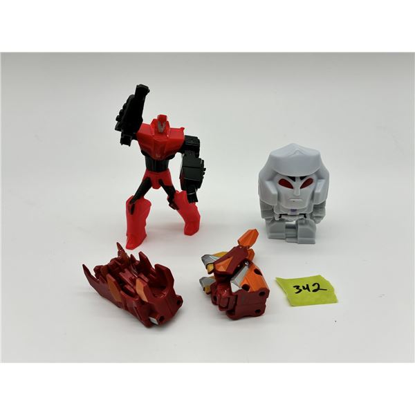 Transformers Parts & Figures Lot