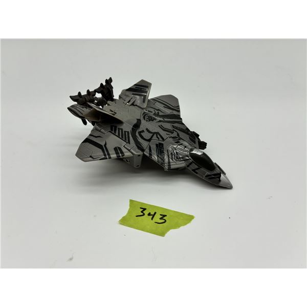 Transformers Grey Fighter Jet Figure