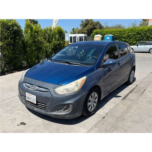 HYUN ACCENT 2016 SALV T/DONATION