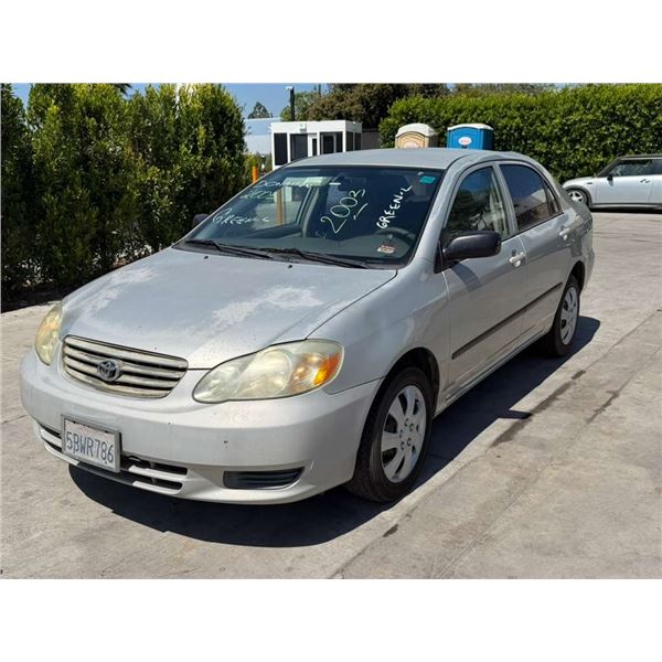 TOYT COROLLA 2003 T-DONATION