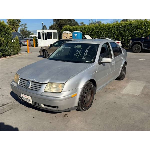VOLK JETTA 2001 T-DONATION
