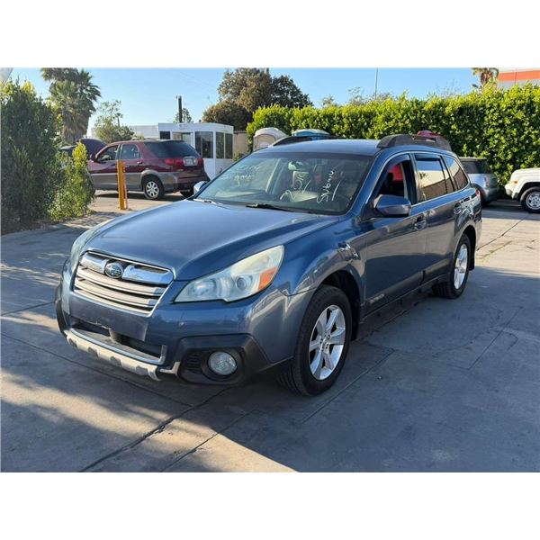 SUBA OUTBACK 2014 O/S TITLE 2 DAYS