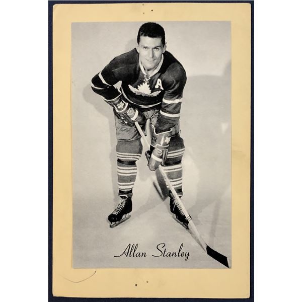 1944-63 BEEHIVE NHL HOCKEY - ALLAN STANLEY (HOF)