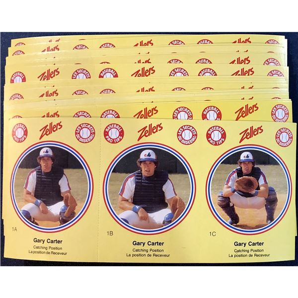 1982 MONTREAL EXPOS ZELLERS SET