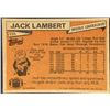 Image 2 : 1981 TOPPS JACK LAMBERT (HOF)