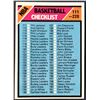 Image 1 : 1975-76 TOPPS NBA CHECKLIST