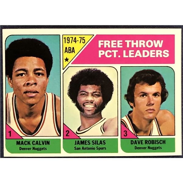 1975-76 TOPPS NBA JAMES SILAS