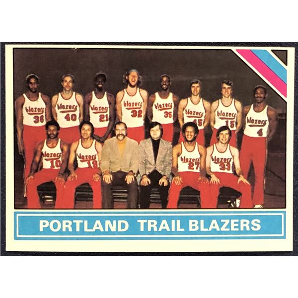 1975-76 TOPPS NBA PORTLAND TRAIL BLAZERS