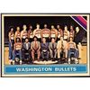 Image 1 : 1975-76 TOPPS NBA WASHINGTON BULLETS