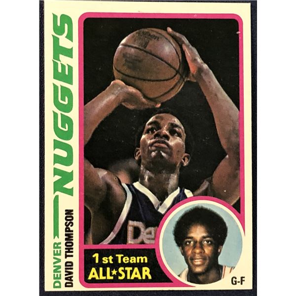1978-79 TOPPS NBA DAVID THOMPSON (HOF)