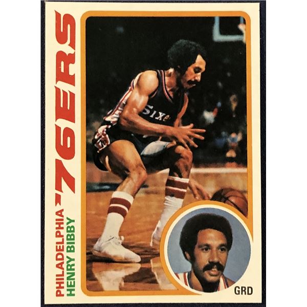 1978-79 TOPPS NBA HENRY BIBBY