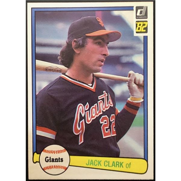 1982 DONRUSS JACK CLARK