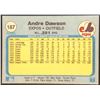 Image 2 : 1982 FLEER ANDRE DAWSON (HOF)