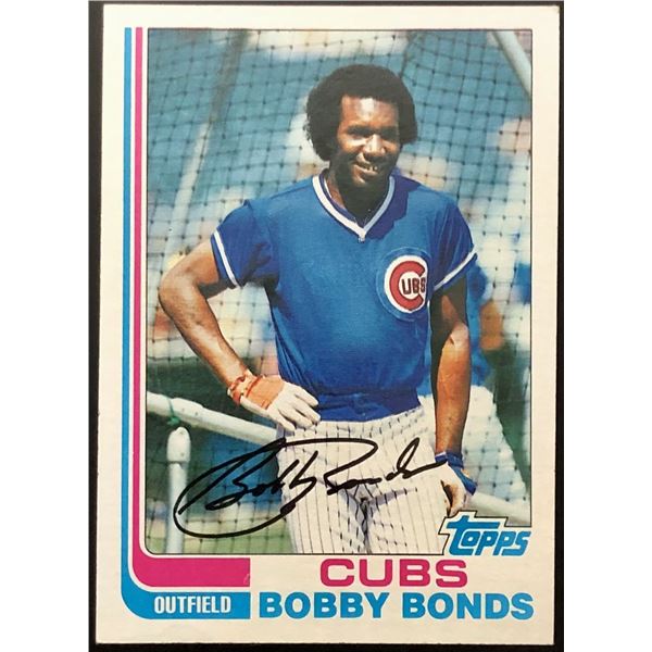 1982 TOPPS BOBBY BONDS