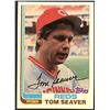 Image 1 : 1982 TOPPS TOM SEAVER (HOF)