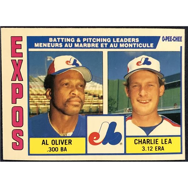1984 O-PEE-CHEE AL OLIVER