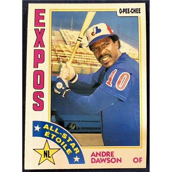 1984 O-PEE-CHEE ANDRE DAWSON (HOF)