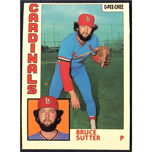 1984 O-PEE-CHEE BRUCE SUTTER (HOF)
