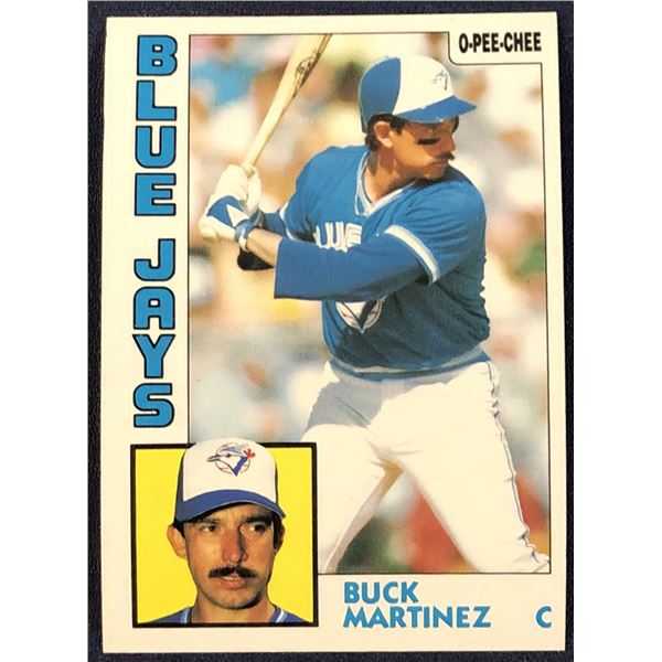 1984 O-PEE-CHEE BUCK MARTINEZ