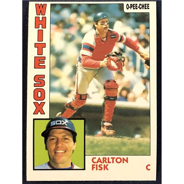 1984 O-PEE-CHEE CARLTON FISK (HOF)