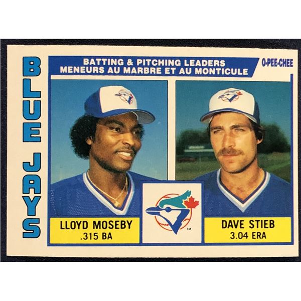 1984 O-PEE-CHEE DAVE STIEB