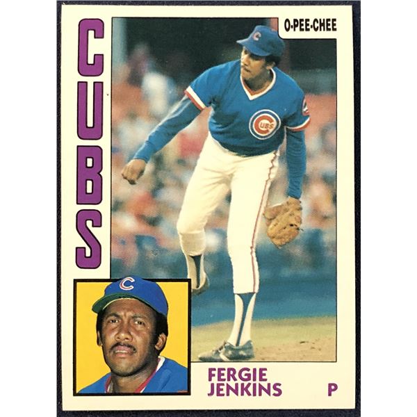 1984 O-PEE-CHEE FERGIE JENKINS (HOF)