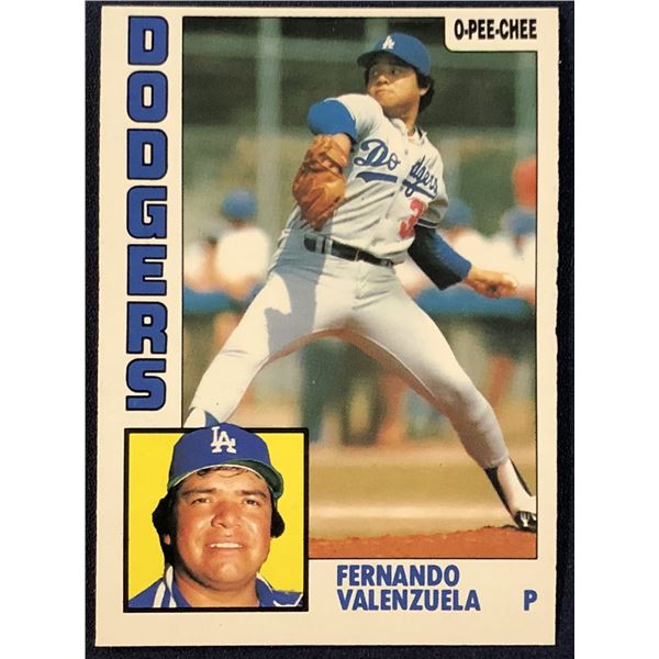 1984 O-PEE-CHEE FERNANDO VALENZUELA