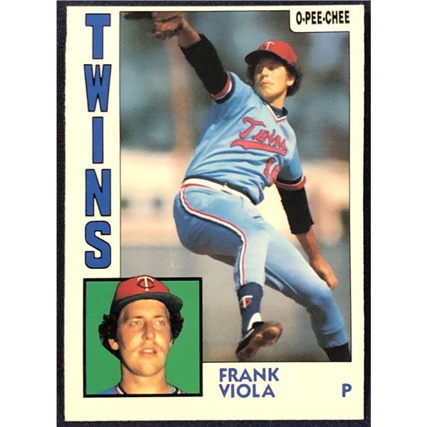 1984 O-PEE-CHEE FRANK VIOLA