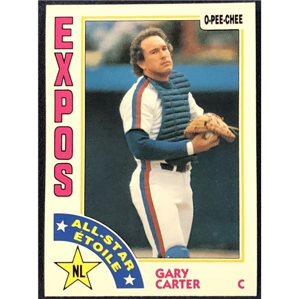1984 O-PEE-CHEE GARY CARTER (HOF)