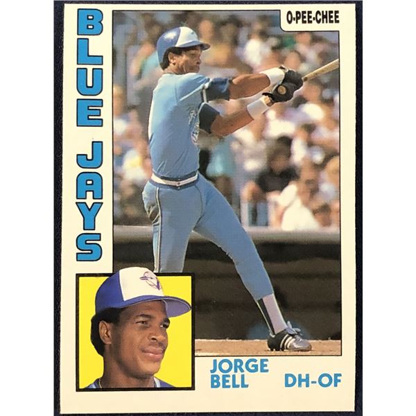 1984 O-PEE-CHEE GEORGE BELL