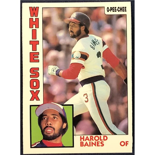 1984 O-PEE-CHEE HAROLD BAINES (HOF)