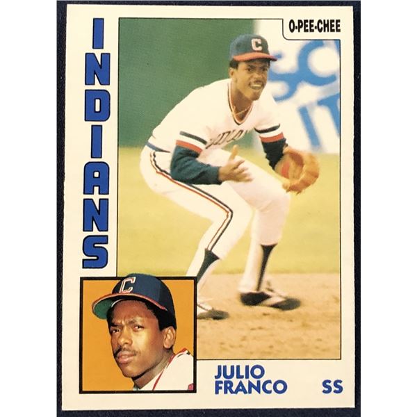 1984 O-PEE-CHEE JULIO FRANCO