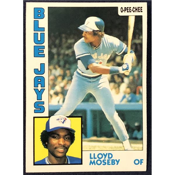 1984 O-PEE-CHEE LLOYD MOSEBY