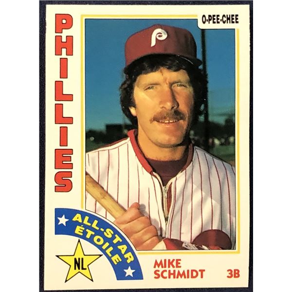 1984 O-PEE-CHEE MIKE SCHMIDT (HOF)