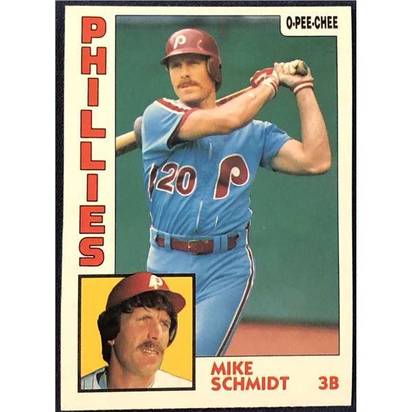 1984 O-PEE-CHEE MIKE SCHMIDT (HOF)
