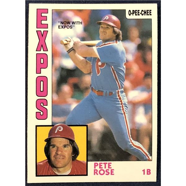 1984 O-PEE-CHEE PETE ROSE